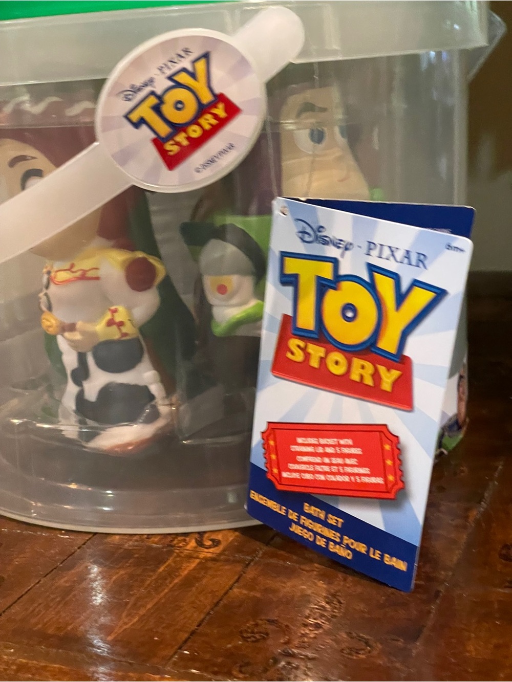 Toy Story Disney Pixar Bath Toy Set - NWT
